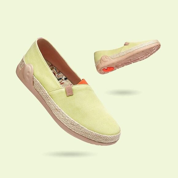 UIN Women's Espadrilles Walking Casual Shoes (Marbella Pale Green 133)No Box - Picture 2 of 12